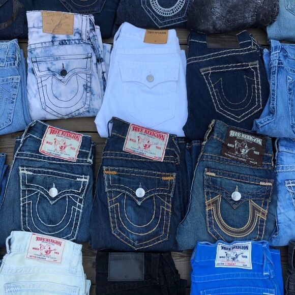 MYSTERY BOX OF 3 True Religion Jeans Size 28 - Picture 2 of 5